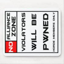 No alliance zone mousepads by SheldonCooper No alliance zone mousepads