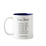 NO AMBITION Couch Potato Concert Spoof Mug