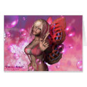 "No Angel" Sexy Pinup Any Occasion Limited Card by sexyshirts2 "No Angel" Sexy Pinup Any Occasion Limited Card