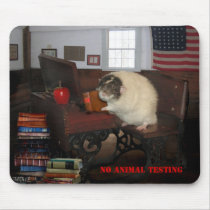 No animal testing Mousepad by Mel669 No animal testing Mousepad