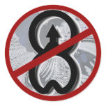 No Asstricks Sticker