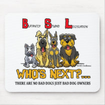 No B.S.L (Blatantly Stupid Legislation) mouse pad