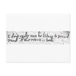No Bad Sound postcards