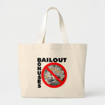 No Bail Out Canvas Bags