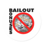 No Bail Out stickers