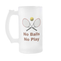 No Balls No Play Tennis Mug