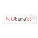 NO, bama, '08 bumper stickers by jenniekurono NO, bama, '08 bumper stickers