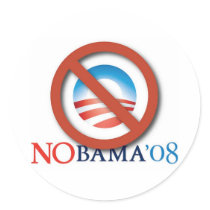 No Bama 08 Sticker