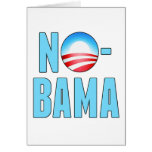 No-Bama Anti Obama Cards