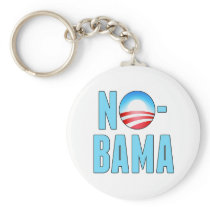 No-Bama Anti Obama Key Chain