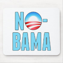 No-Bama Anti Obama Mouse Pads