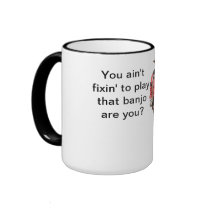 NO BANJOS MUGS