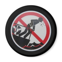 No Barfing Policy! Magnet