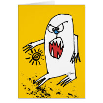 No Be Sparky Now Cartoon Monster cards