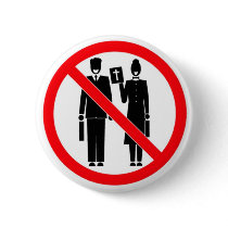 No Bible Thumpers Pin