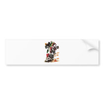 NO BLOOD FOR OIL BUMPER STICKER