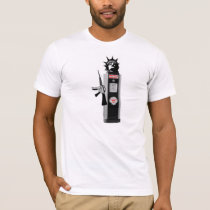 No blood for oil Statue of liberty t-shirts