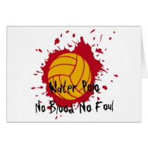 No Blood No Foul Greeting Cards