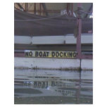 No Boating letterhead