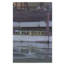 No Boating Custom Stationery