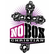 NO BOX CHRISTIAN LADIES LAVENDER t-shirts
