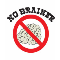 No Brainer t-shirts