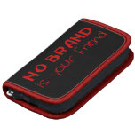 No Brand Is Your Friend anti-consumerist slogan Planner