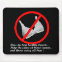No Bras 4uu or any woman with breasts! mousepads by coolstuff4U No Bras 4uu or any woman with breasts! mousepads