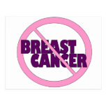 No Breast Cancer Postcard