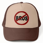 No Bros Man ! hats