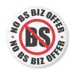 No BS Biz Fridge Magnets