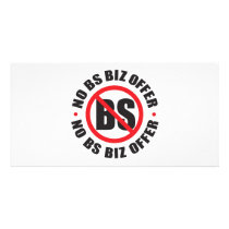 No BS Biz Photo Card photo cards