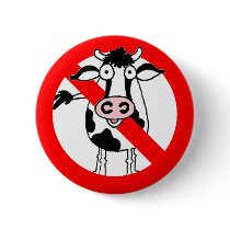 No bull.... allowed! pinback button