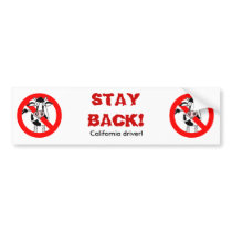 NO BULL! BUMPER STICKERS