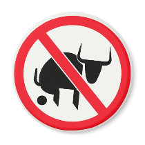 No Bullcrap Fridge Magnets
