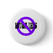 No Bullies purple Pin