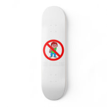NO BULLIES CUSTOM SKATE BOARD