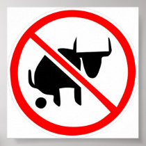 no-bullshit poster
