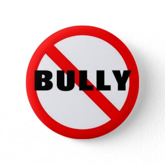 No Bully Pinback Buttons