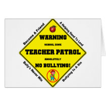 No Bullying Aloud Cards