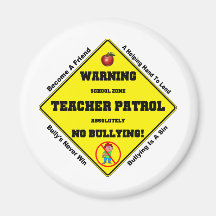 No Bullying Aloud Magnets