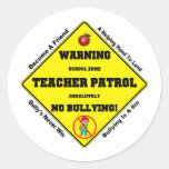 No Bullying Aloud Round Sticker