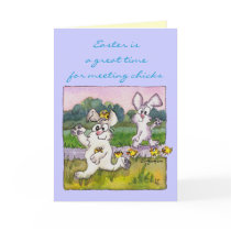 No Bun Intended funny Easter Card