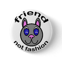 No Bunny Furs buttons by brokenbunny No Bunny Furs buttons