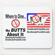 No BUTTS About It! - Mouse Pads mousepads