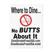 No BUTTS About It! - Post Cards postcards