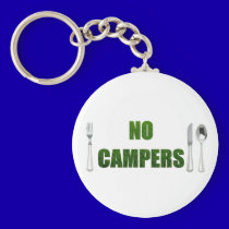 No Campers keychains