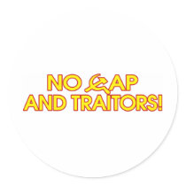 No Cap And Traitors! stickers