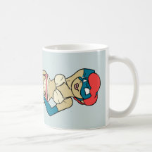 No Capes II Superheroine Pin-up Mug