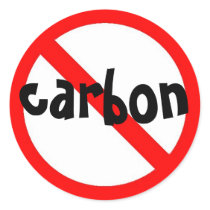no carbon Sticker by samack no carbon Sticker